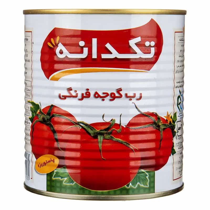 رب گوجه فرنگی تکدانه با ماندگاری مناسب و کیفیت پایدار